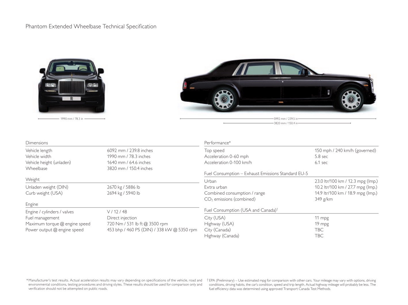 2014 Rolls-Royce Phantom Brochure Page 21